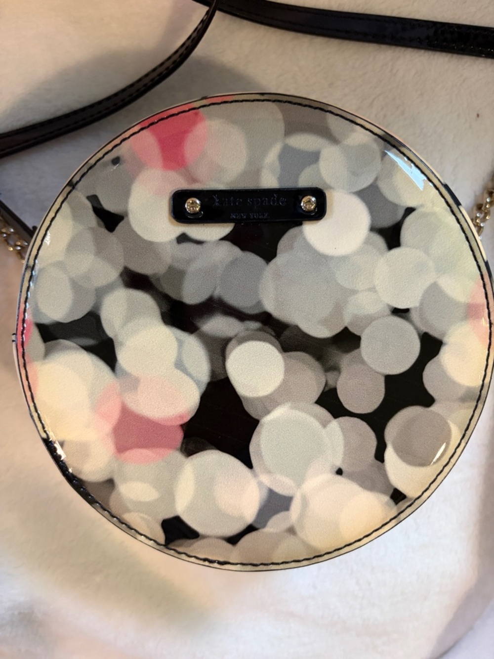 👜 Kate Spade Round Dot-Pattern Crossbody - Picture 5 of 11